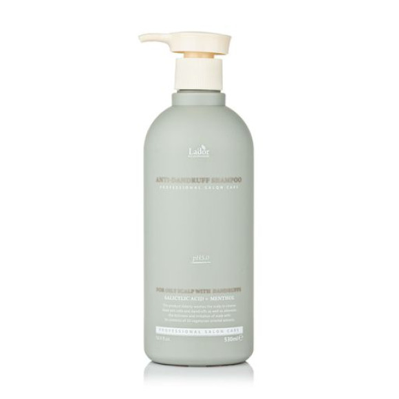 Слабокислотний шампунь проти лупи Lador Anti Dandruff Shampoo - фото №1