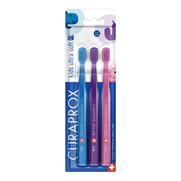 Набір дитячих зубних щіток Toothbrush kids trio pack - фото №1