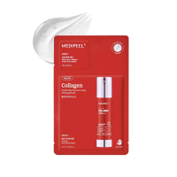 Двофазна маска з колагеном та мікроголками Medi-peel Red Lacto Collagen 3000 Shot Serum 2 Step Mask 1.5g + 25ml - фото №1