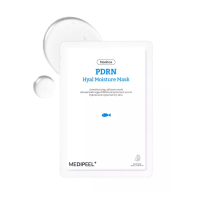 Зволожувальна тканинна маска для обличчя MEDIPEEL Mooltox PDRN Hyal Moisture Mask - фото №1