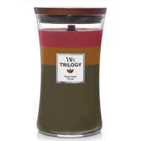 Ароматична свічка Woodwick Large Trilogy Hearthside - фото №1