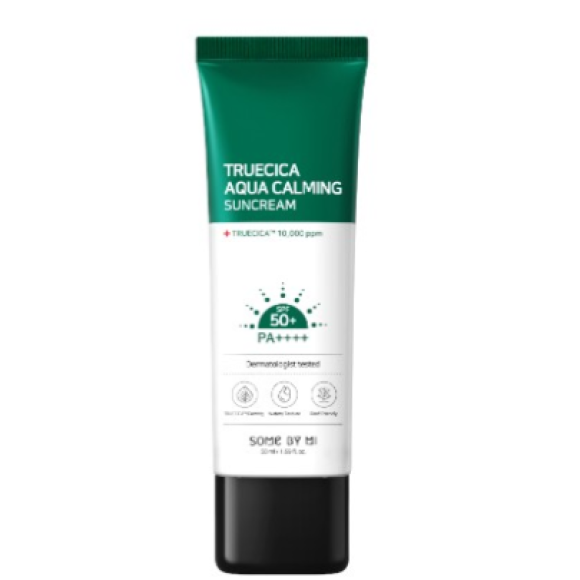 Сонцезахисний крем  Some By Mi Truecica Aqua Calming Suncream SPF 50+ PA++++  - фото №1