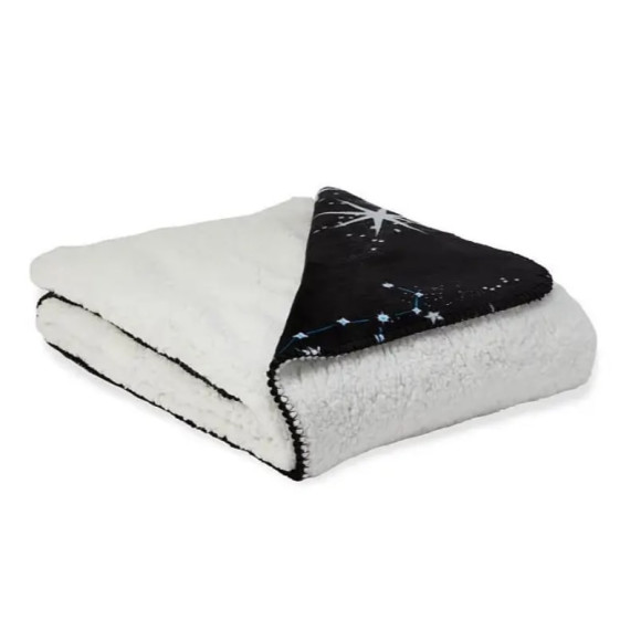 Теплий плед Victoria's Secret SHERPA BLANKET (stars) - фото №1