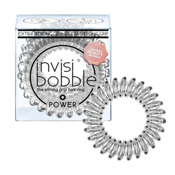 Резинка-браслет для волосся Invisibobble Power Crystal clear - фото №1