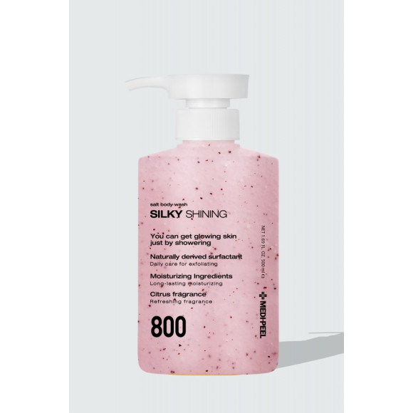 Гель - скраб для душа с морской солью Medi Peel Silky Shining Salt Body Wash 500 мл - фото №1