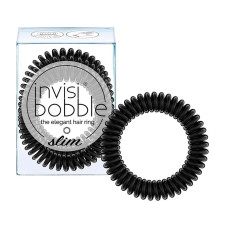 Резинка-браслет для волос Invisibobble Slim True Black - фото №1