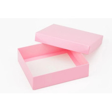 Коробка прямоугольная Box lid pink - фото №1