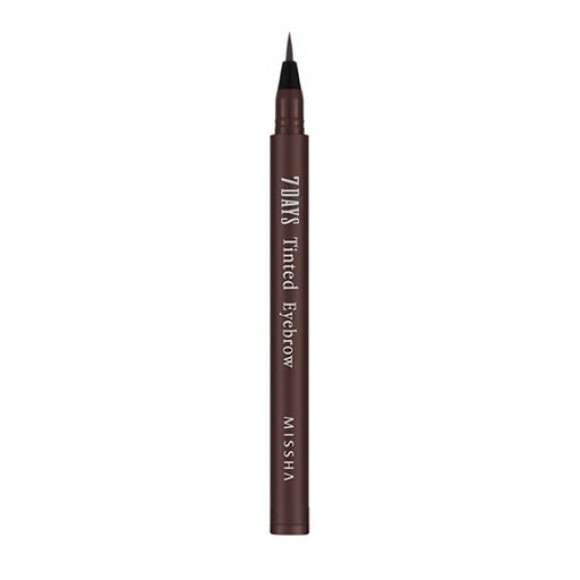 Гелевий тінт для брів Missha 7Days Tinted Eyebrow Sepia Brown - фото №1