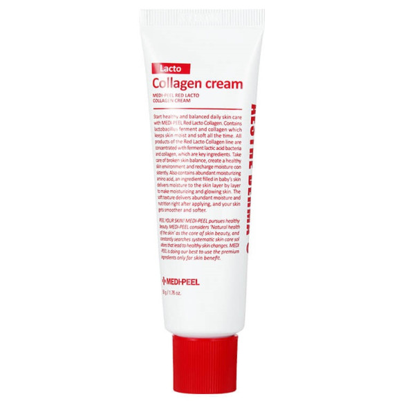 Зміцнюючий крем Medi-Peel Red Lacto Collagen Cream 50 мл - фото №1