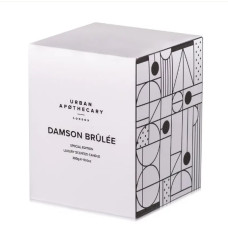 Ароматична свічка з ароматом фруктів і карамелі Urban apothecary Damson Brulee 300 г - фото №1
