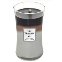 Ароматична свічка з тришаровим ароматом Woodwick Large Trilogy Mountain Air - фото №1