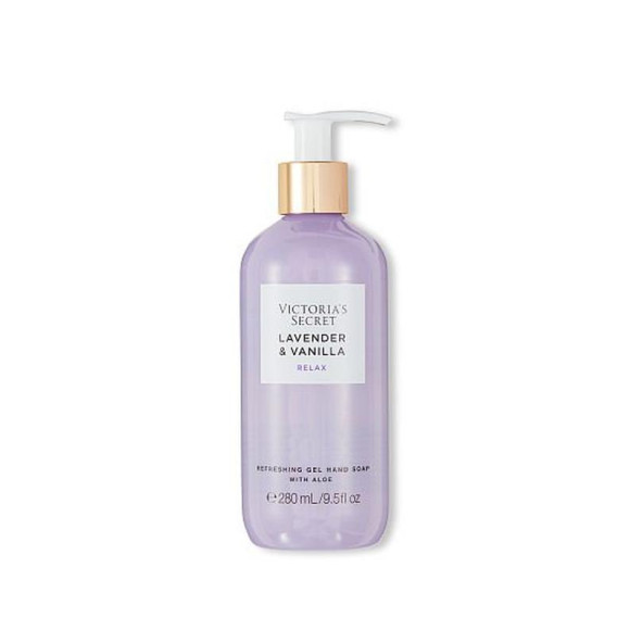 Мило для рук Victoria's Secret Lavender & Vanilla RELAX Refreshing Gel Hand Soap 280 мл - фото №1