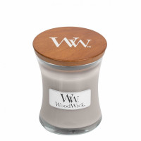 Ароматична свічка з ароматом лісу, пряної гвоздики та мускусу Woodwick Mini Sacred Smoke - фото №1
