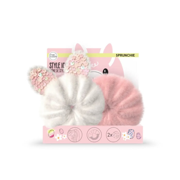 Резинка-браслет для волосся Invisibobble SPRUNCHIE Easter Cotton Candy - фото №1