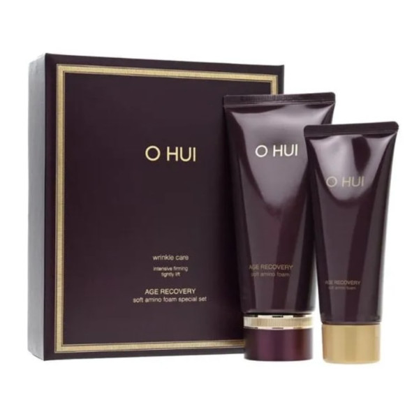 Набір пінок для обличчя з амінокислотами O Hui Age Recovery Soft Amino Foam Set - фото №1