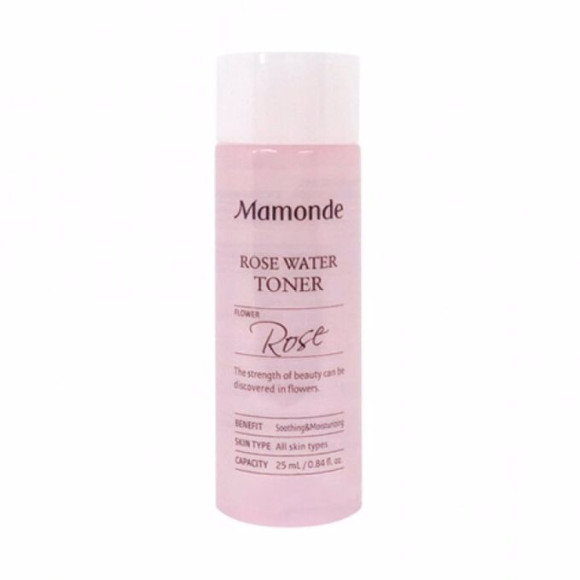 Зволожуючий тонер з екстрактом троянди Mamonde rose water toner - фото №1