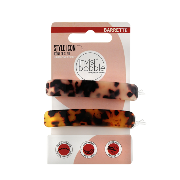 Заколка для волосся Invisibobble Barrette Havana Mama - фото №1