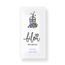 Сіль для ванни «дика чорниця з відтінком ванілі» Bilou Bath Salts Jelly Bubble - фото №1