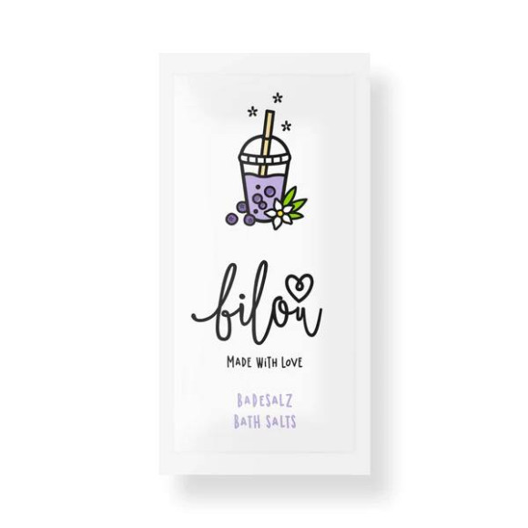 Сіль для ванни «дика чорниця з відтінком ванілі» Bilou Bath Salts Jelly Bubble - фото №1