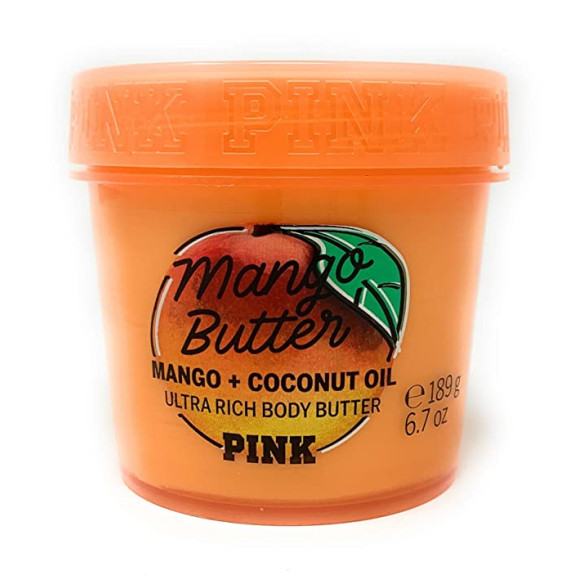 Поживний батер для тіла з манго та кокосовим маслом Victoria's Secret Pink Butter - фото №1