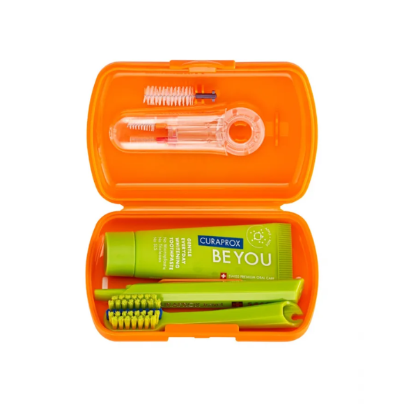 Дорожный набор для полости рта Curaprox Be You Ortho Travel Set - фото №1