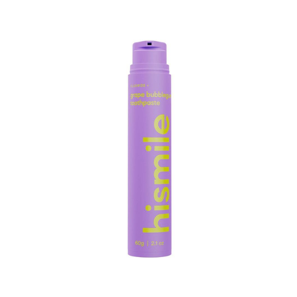 Зубна паста зі смаком виноградної жуйки Hismile Grape Bubblegum Toothpaste 60g - фото №1
