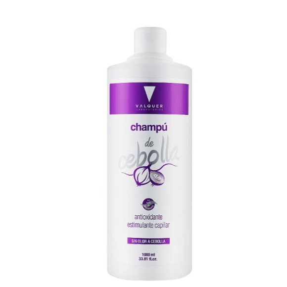 Цибульний шампунь для всіх типів волосся Valquer Cuidados Onion Shampoo - фото №1
