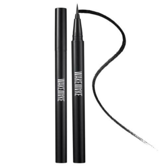 Водостійка підводка для очей WAKEMAKE Any Proof Pen Eyeliner 01 Black - фото №1
