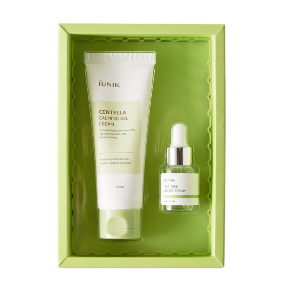Заспокійливий набір (крем і міні-сироватка) IUNIK Centella Edition Skincare Set - фото №1