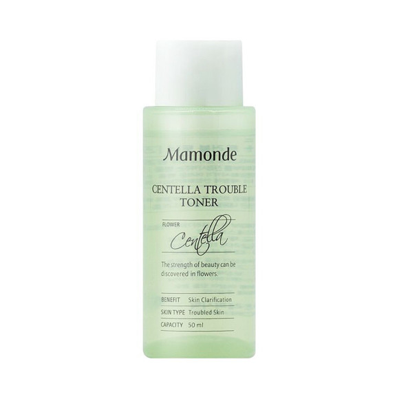 Тонер з азіатською центеллою для проблемної шкіри Mamonde Centella Trouble Toner - фото №1