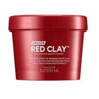 Маска із червоної глини Missha Amazon Red Clay Pore Mask - фото №1