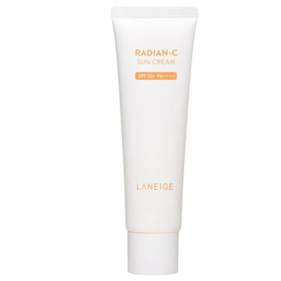 Вітамінний сонцезахисний крем із вітаміном С Laneige Radian-C Sun Cream SPF 50 mini - фото №1