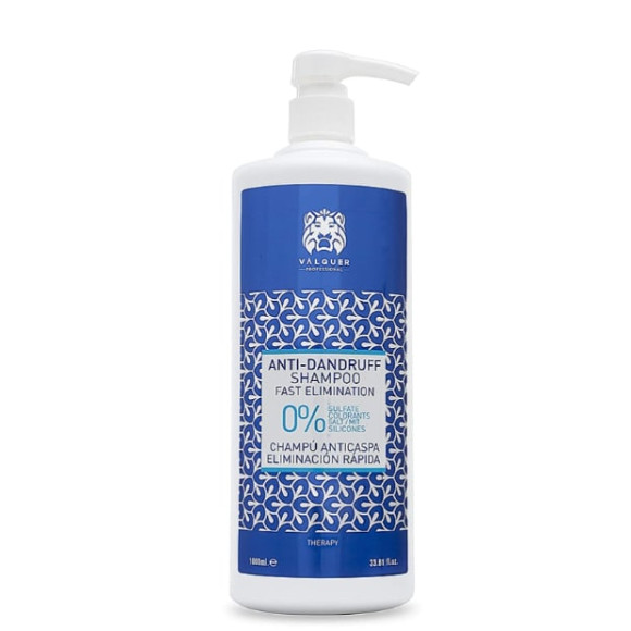 Шампунь проти лупи Valquer Anti-Dandruff Shampoo Fast Elimination 1000 мл - фото №1