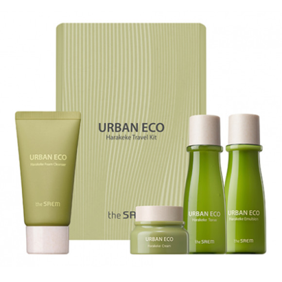 Дорожній набір із новозеландським льоном The Saem Urban Eco Harakeke Travel Kit - фото №1