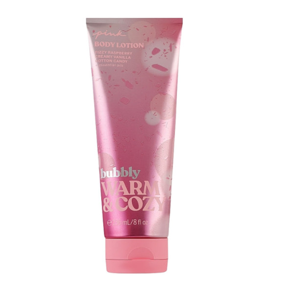Парфумований лосьйон Victoria's Secret  Pink Bubbly Warm & Cozy body lotion 236 мл - фото №1