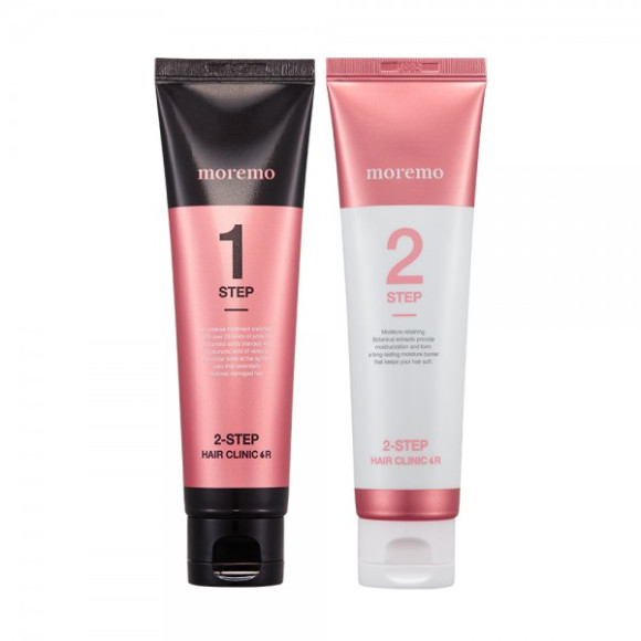 Двоетапне відновлення для пошкодженного волоссяMoremo 2-Step Hair Clinic R - фото №1
