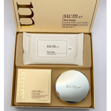 Кушон Su:m37 Time Energy Dazzling Metal Cover Cushion SPF 50 01 Light beige - фото №1