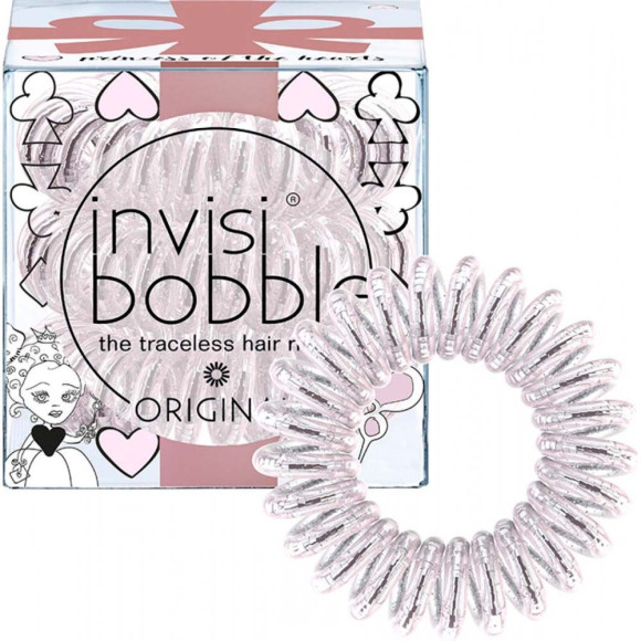 Резинка-браслет для волосся Invisibobble ORIGINAL Princess of the heart - фото №1