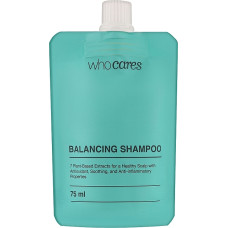 Шампунь безсульфатний Whocares Balancing Shampoo 75 ml - фото №1