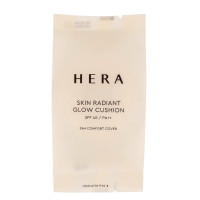 Люкс кушон с сияющим финишем Hera Skin Radiant Glow Cushion SPF40/PA++ 21N1 5 г - фото №1