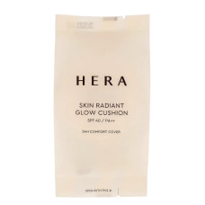 Люкс кушон с сияющим финишем Hera Skin Radiant Glow Cushion SPF40/PA++ 21N1 5 г - фото №1