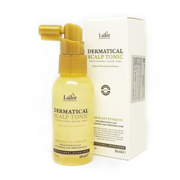 Тонік для шкіри голови проти випадіння волосся Lador Dermatical Scalp Tonic 50 мл - фото №1