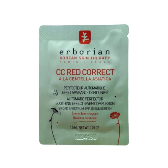 Корегуючий Сc крем Erborian CC RED Correct 1,5 мл - фото №1