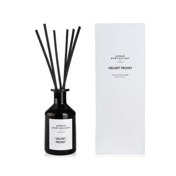 Аромадифузор для дому з дерево-квітковим ароматом Urban apothecary Velvet Peony - фото №1