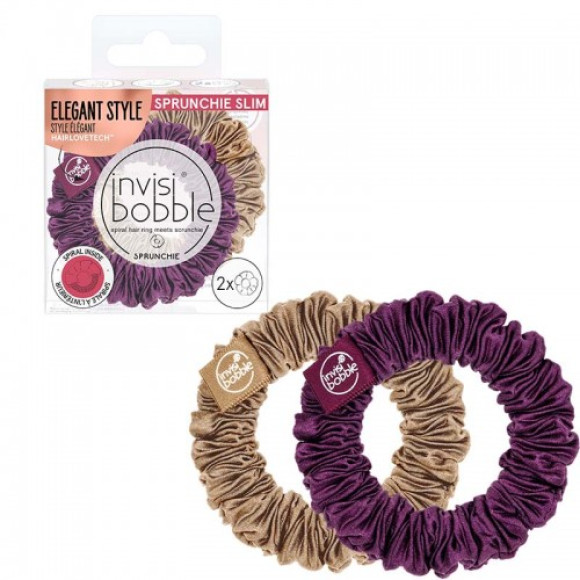 Резинка-браслет для волосся Invisibobble Sprunchie Slim The Snuggle is Real - фото №1