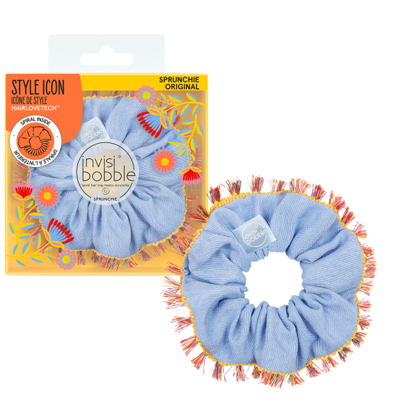 Резинка-браслет для волосся Invisibobble Sprunchie Flores & Bloom Hola Lola - фото №1