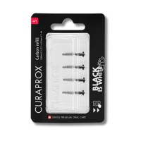 Набір міжзубних йоржиків Curaprox Black is White refill CPS Carbon S - фото №1