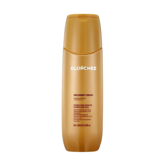 Крем SOS для відновлення волосся за 1 хвилину Olorchee Recovery Cream One Minute Repair 300 мл - фото №1