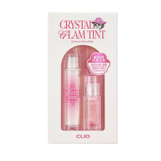Сияющий тинт для губ CLIO Koshort Crystal Glam Tint 16 Luxury mauve ruby Set - фото №1