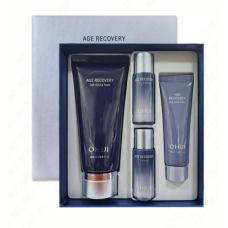 Набір антивікової пінки з амінокислотами O Hui Age Recovery Soft Amino Foam Special Set - фото №1